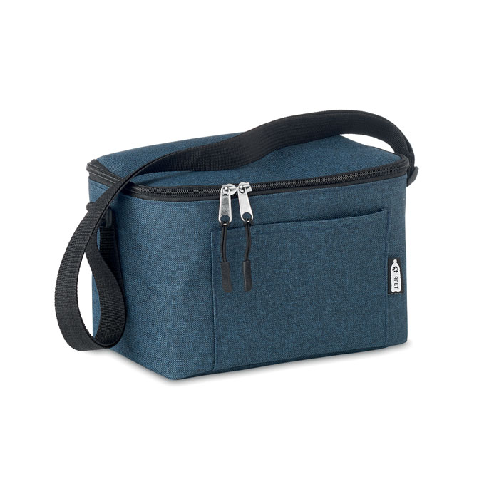 CUBA - 600D RPET Cooler bag for cans - Blue