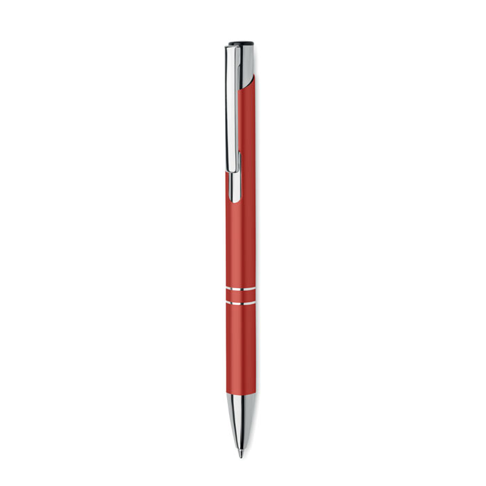 BERN RA - Recycled aluminium ball pen - Red