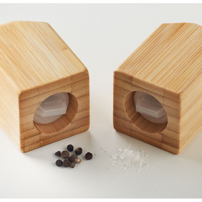 BOTH - Bamboo salt & pepper set