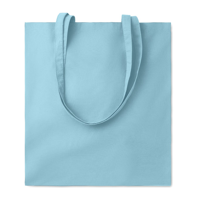 COTTONEL COLOUR++ - 180gr/m² cotton shopping bag - Baby Blue