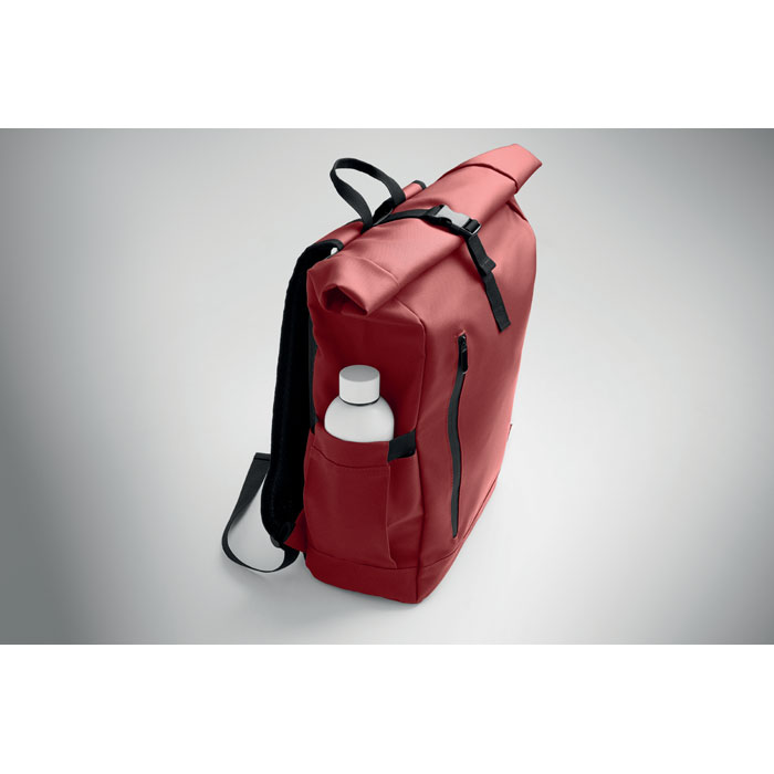 BANGKOK ROLL - Rolltop laptop rucksack 600D