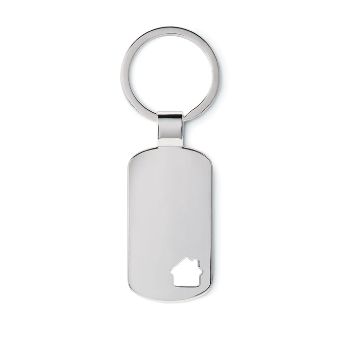 HOUSE KEY - Key ring with house detail