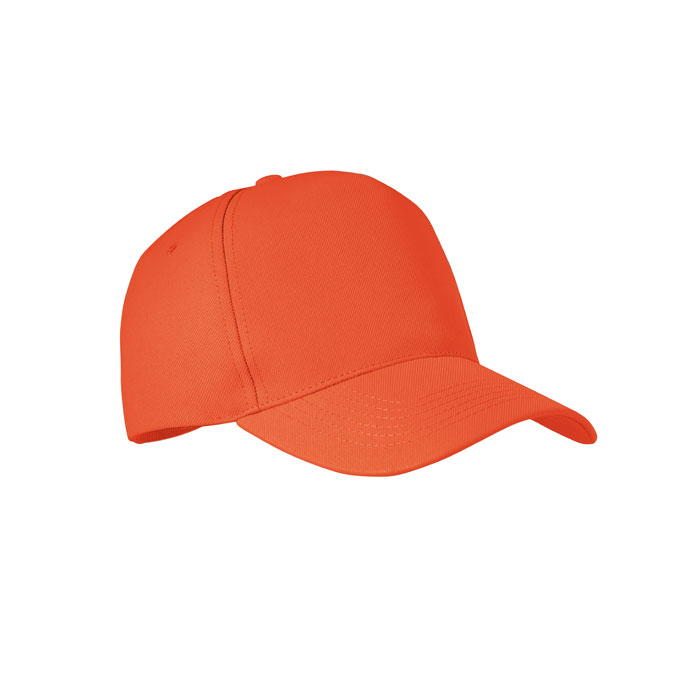 SENGA - 5 Panel rpet cap 210 gr/m² - Orange