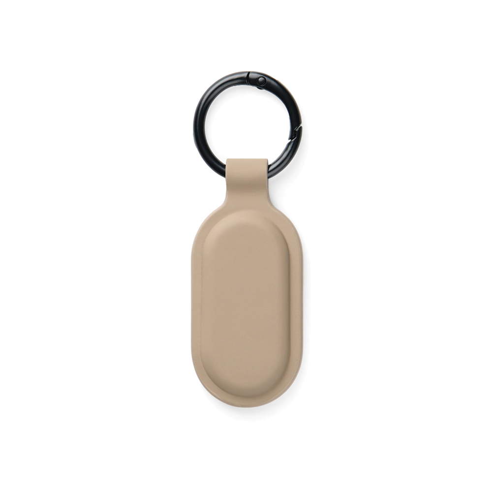 VINGA Baltimore RCS Key tag With Finder Dual - greige (± PMS 7530)
