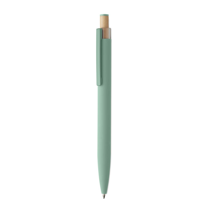 BERGAMO ++ - Recycled aluminium pen - Mint Green