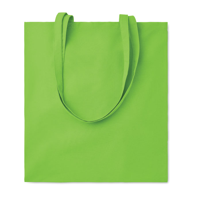 COTTONEL COLOUR + - 140gr/m² cotton shopping bag - Lime