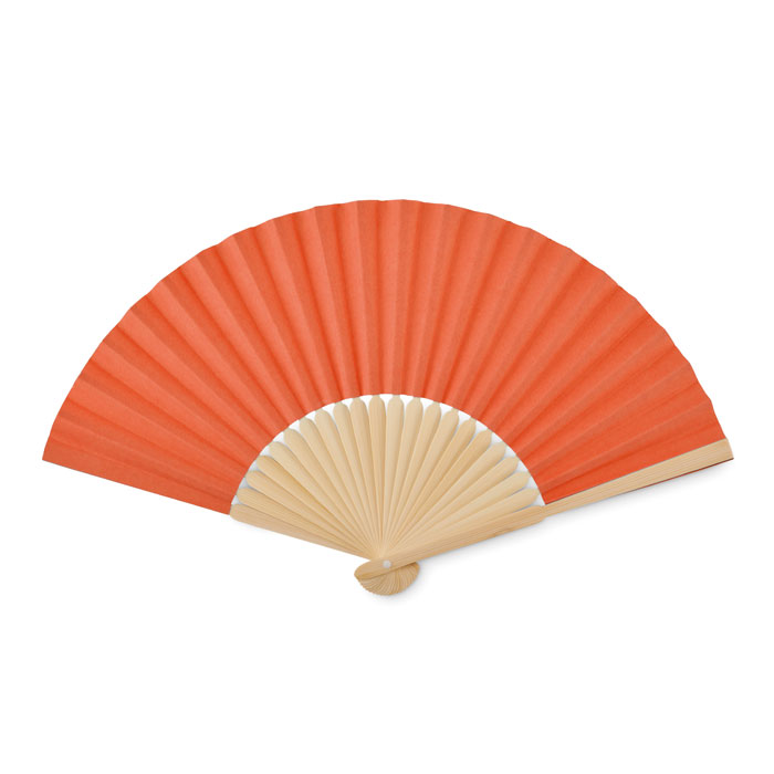 FANNY PAPER - Manual hand fan - Orange