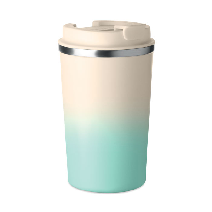 BRACE GRADIENT - Double wall tumbler 350 ml - Mint Green