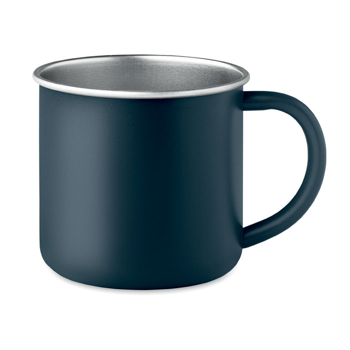 CARIBU - Recycled stainless steel mug - French Navy