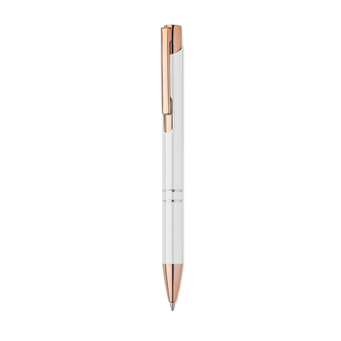BERN ROSE - Recycled aluminium pen - White