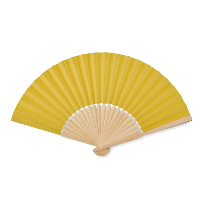 FANNY PAPER - Manual hand fan - Yellow