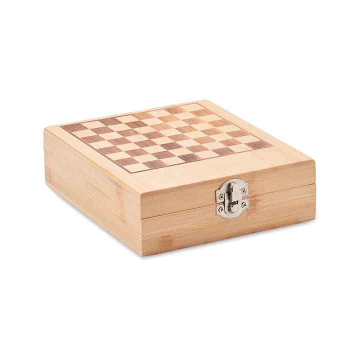 CHESSET - Chess board wine set