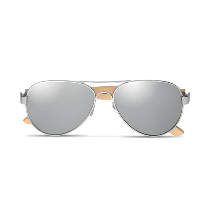 HONIARA - Bamboo sunglasses in pouch