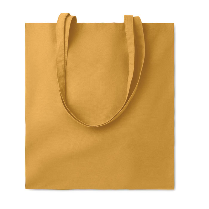 COTTONEL COLOUR + - 140gr/m² cotton shopping bag - Ochre