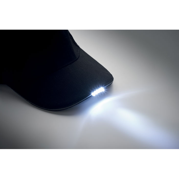 LUZCAP - 5 panel LED cotton cap 220gr/m²