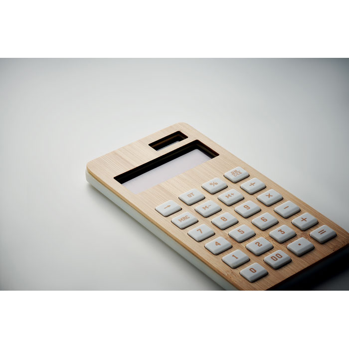 CALCUBIM - 12 digit bamboo calculator
