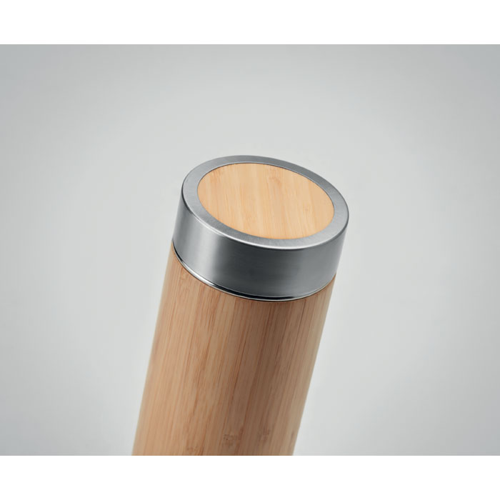 BATUMI - Double wall bamboo flask 400ml