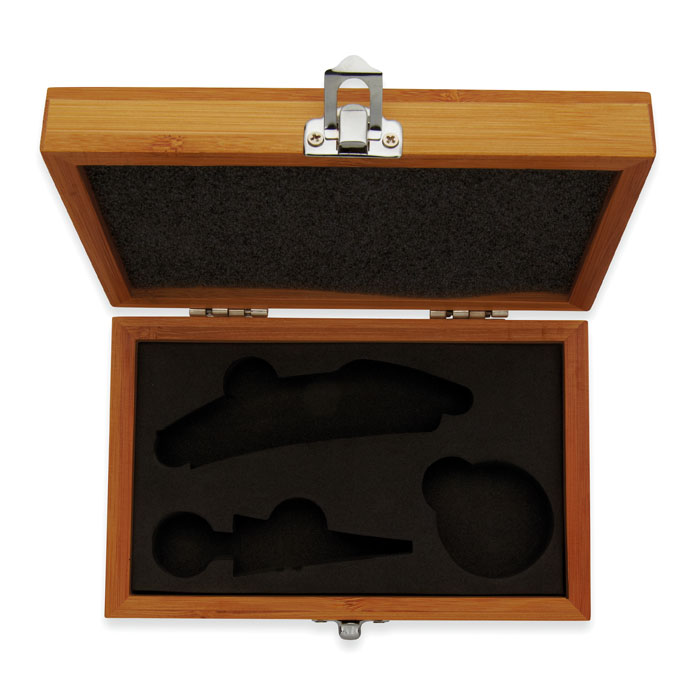 SONOMA - Wine set in bamboo box