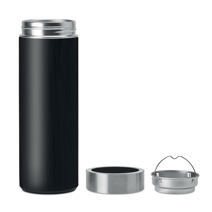 BATUMI - Double wall bamboo flask 400ml