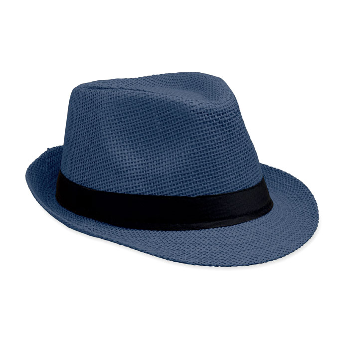 BOOWIE - Paper straw hat - Blue