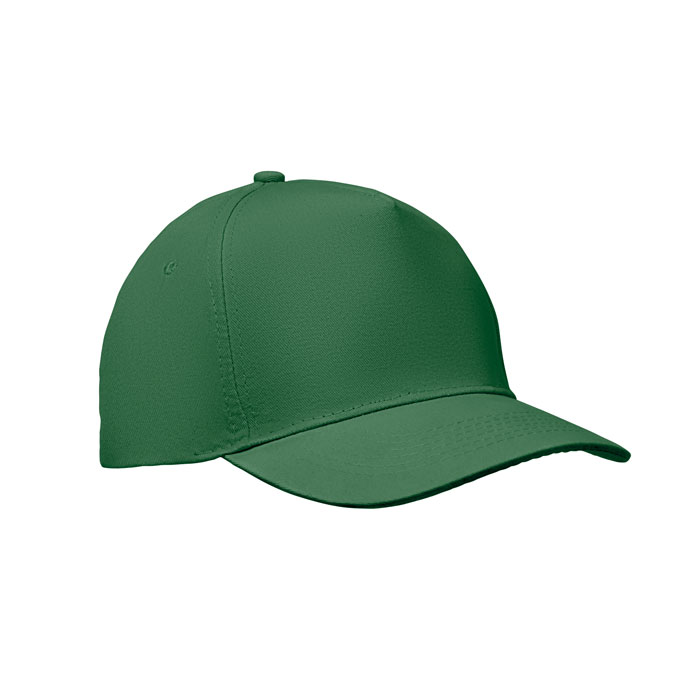 SUNNY - 5 panel baseball cap 180 gr - Dark Green