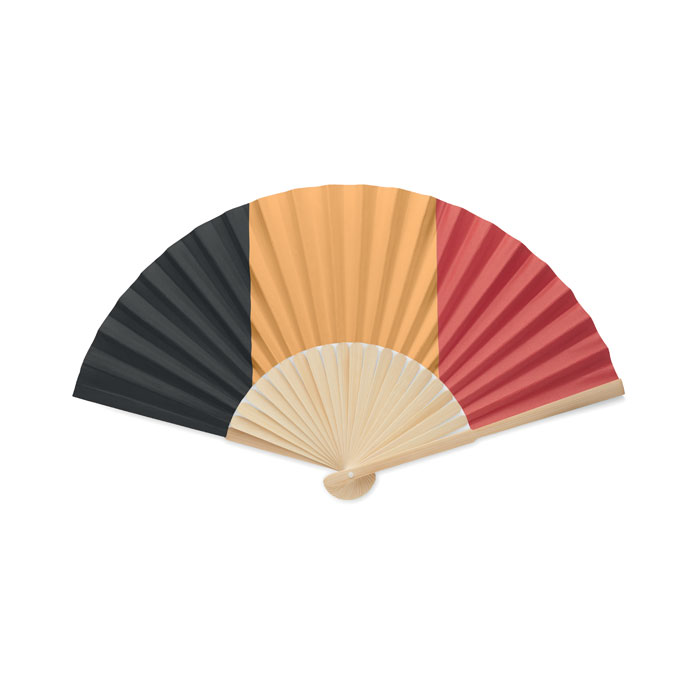 FUNFAN - Manual fan flag design - Black