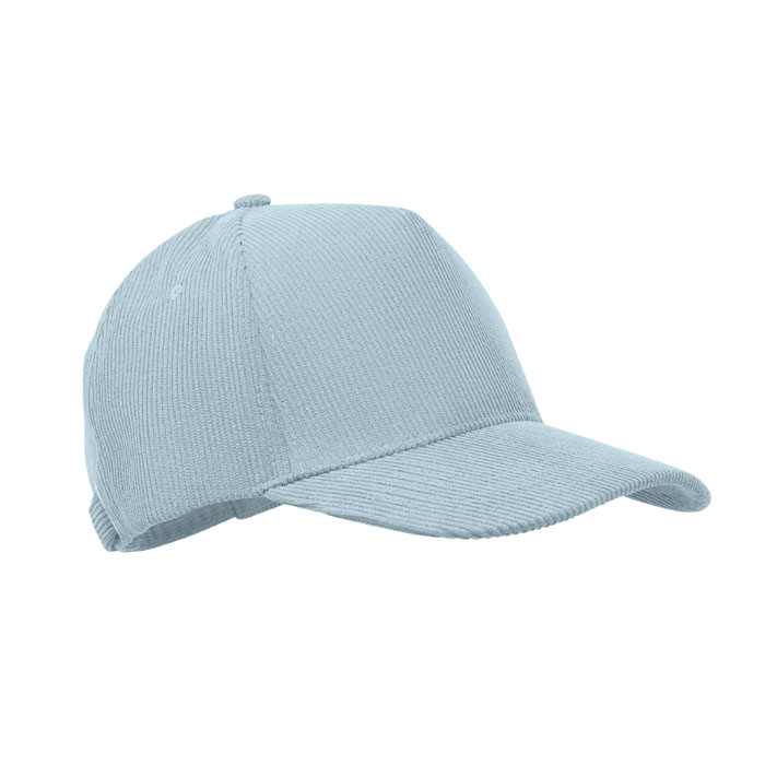 WALE - Corduroy 5 panel baseball cap - Baby Blue