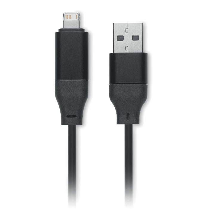 BULE - Key ring with 4 in 1 60W cable
