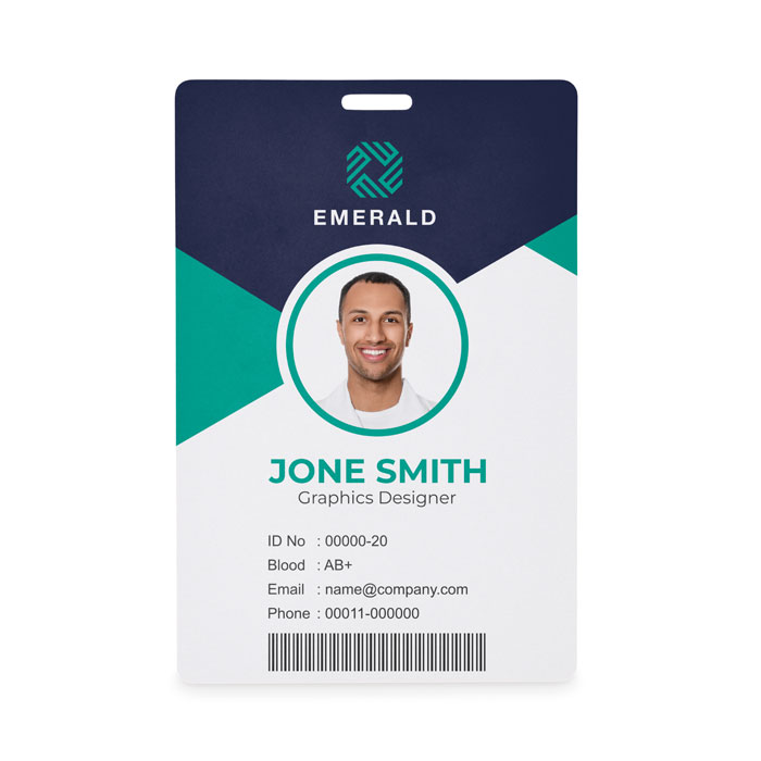 BADLARGE - Lanyard badge 120 x 80mm
