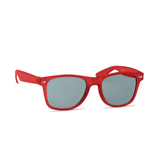 MACUSA - Sunglasses in RPET - Transparent Red