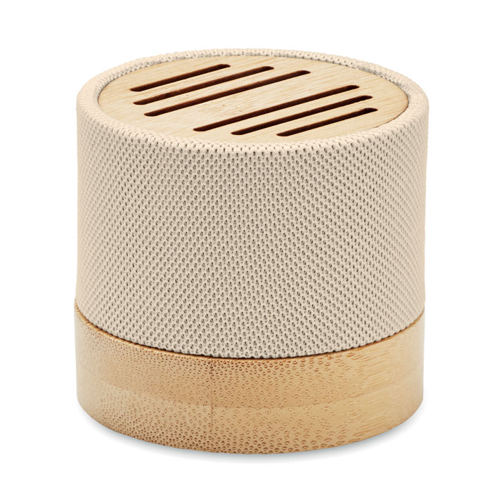 BOOL - Bamboo RPET wireless speaker - Beige