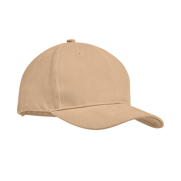 TEKAPO - 6 panel baseball cap 270 gr/m - Beige