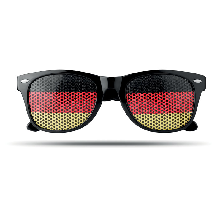 FLAG FUN - Glasses country - Yellow
