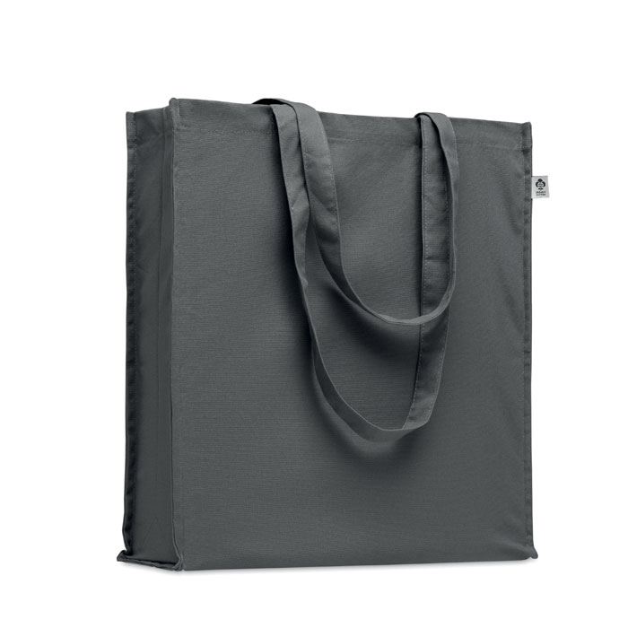 BENTE COLOUR - Organic cotton shopping bag - Stone Grey