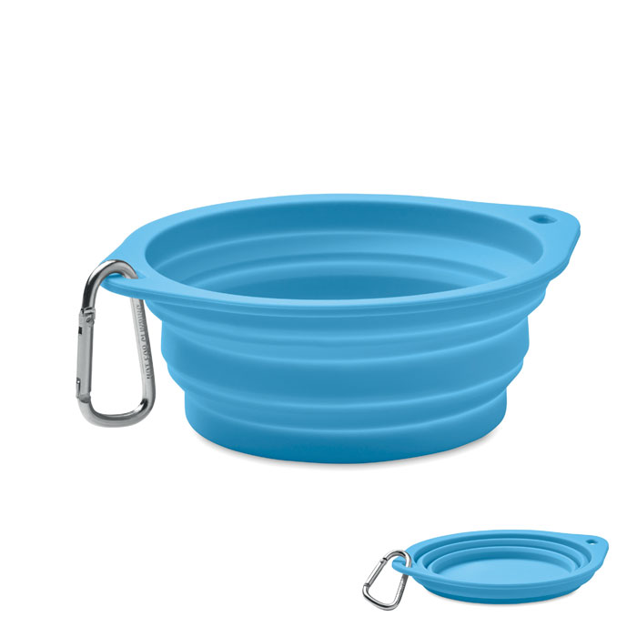 KOLAPDIER - Portable pet bowl 350 ml - Baby Blue