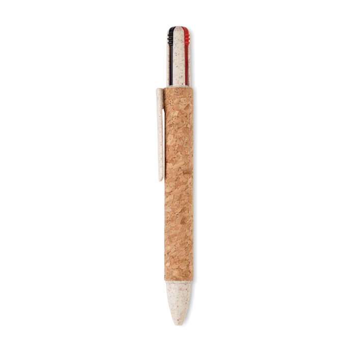 ARBOCHO - Cork 4-colour ink ball pen