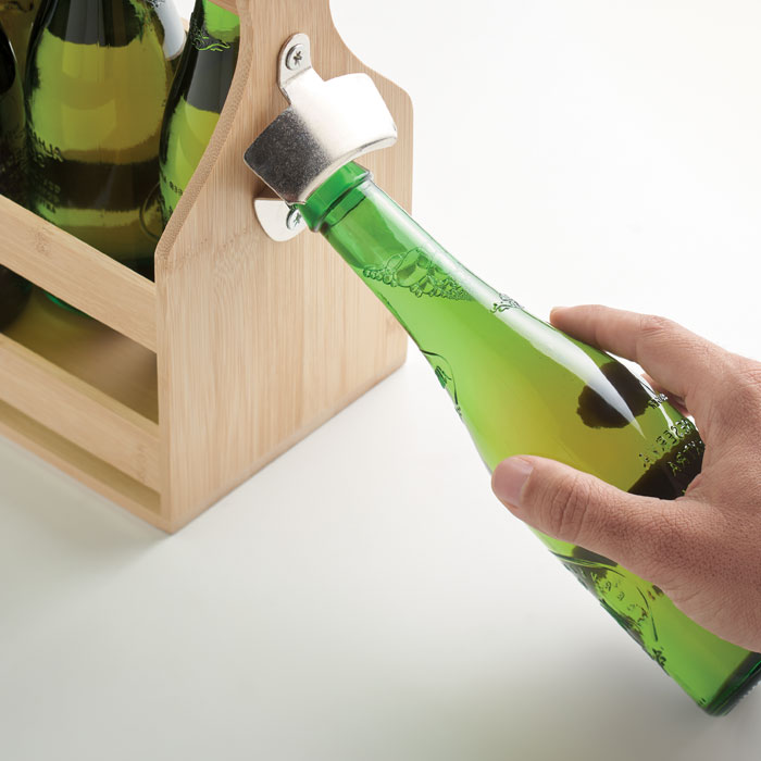 CABAS - 6 beer crate in bamboo