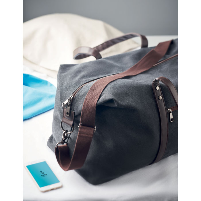 ZURICH - Weekend bag in canvas 450gr/m²