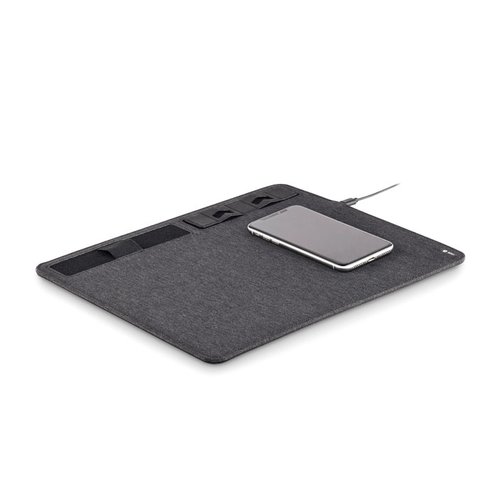 SUPERPAD - RPET mouse mat charger 15W
