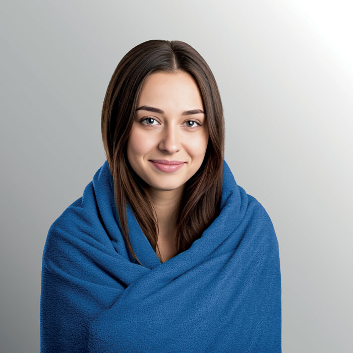 COZY - 2 in 1 travel blanket set