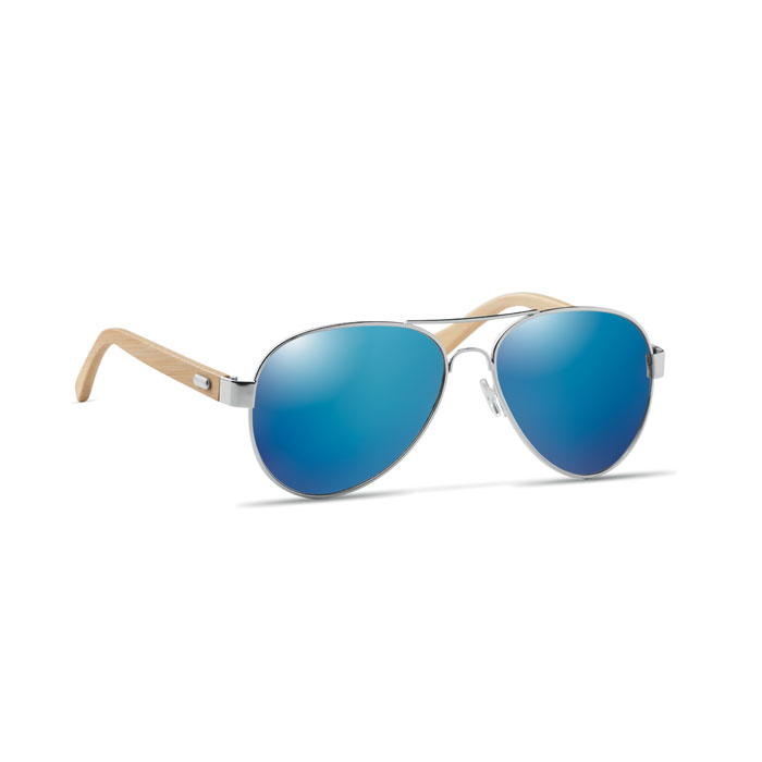 HONIARA - Bamboo sunglasses in pouch