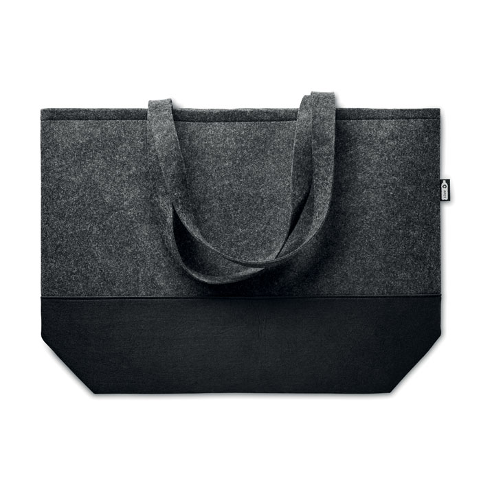 DUO INDICO - RPET felt shopping bag