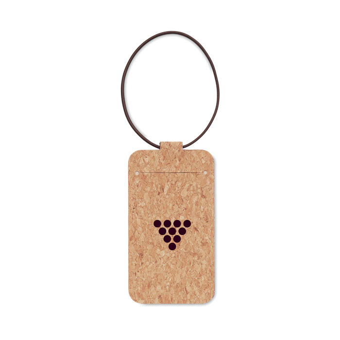 OVALIS - Cork luggage tag