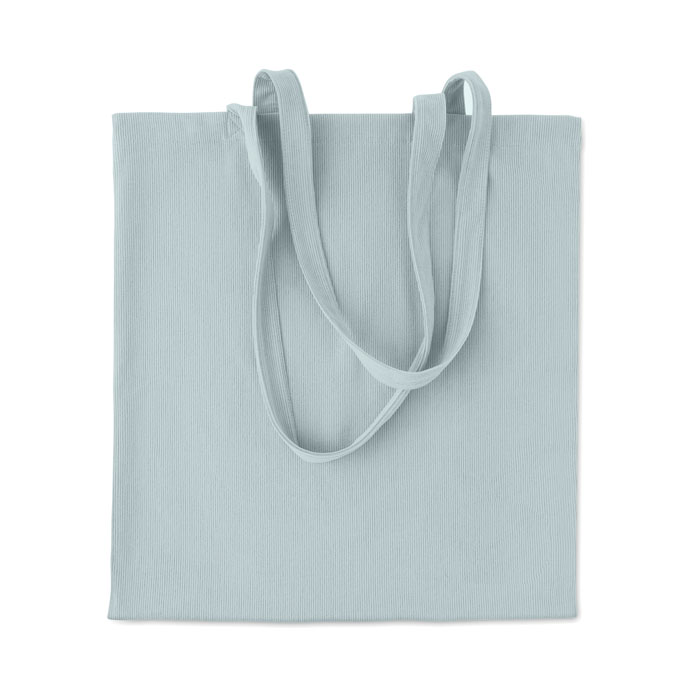 CORDY B - Corduroy shopping bag - Baby Blue