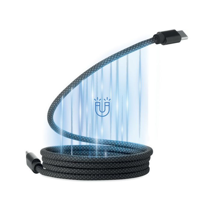BRAID - Braided magnetic cable in RPET