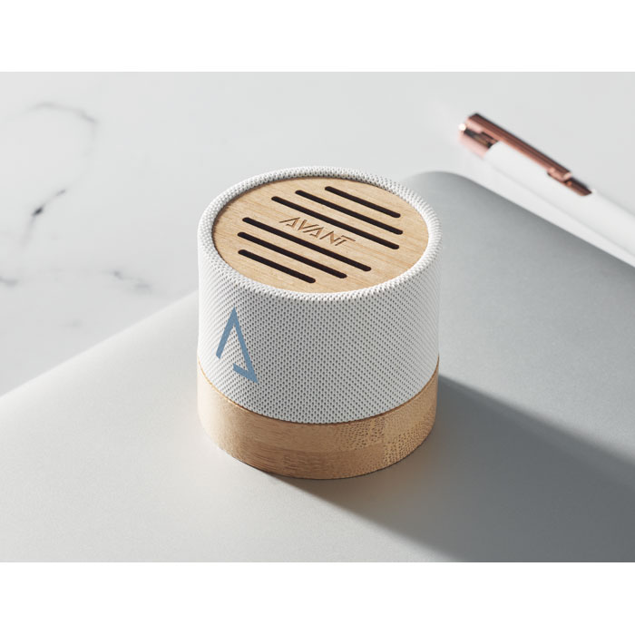 BOOL - Bamboo RPET wireless speaker