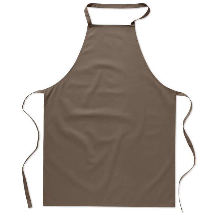 KITAB GLASGOW - Kitchen apron in cotton - Taupe