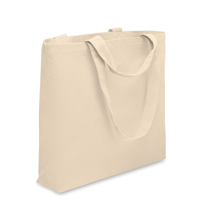 MALDI BEACH - Beach bag canvas 320 gr/m² - Beige