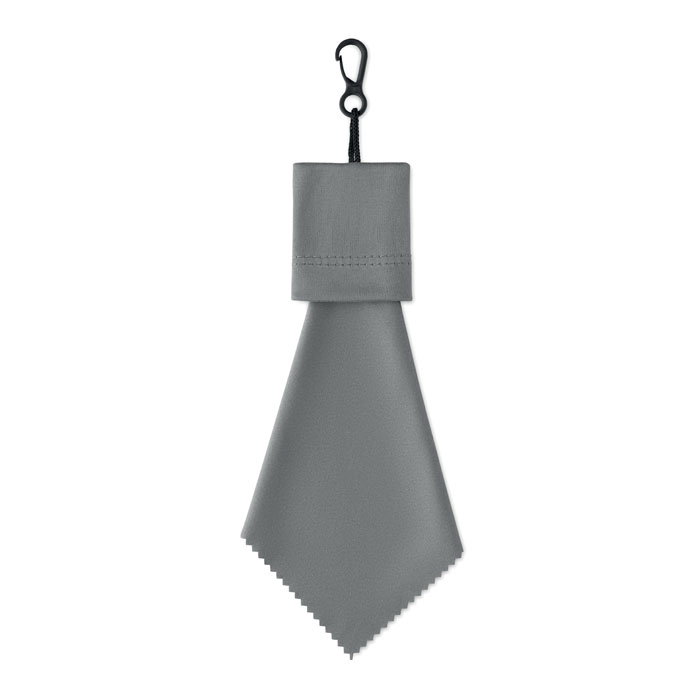 CLEAR - RPET cleaning cloth - Grey