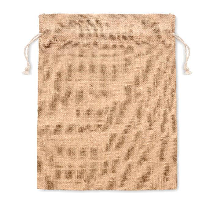 JUTE MEDIUM - Medium jute gift bag 25 x 32cm